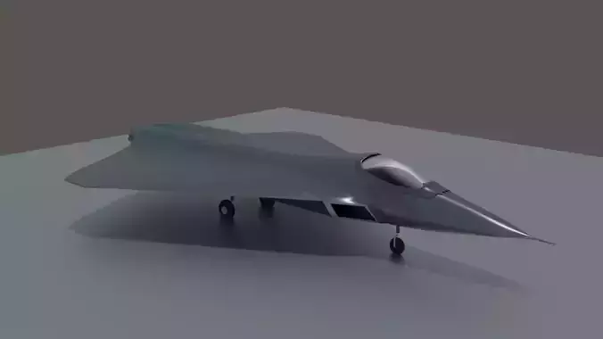 Jet Plane Model 3D model