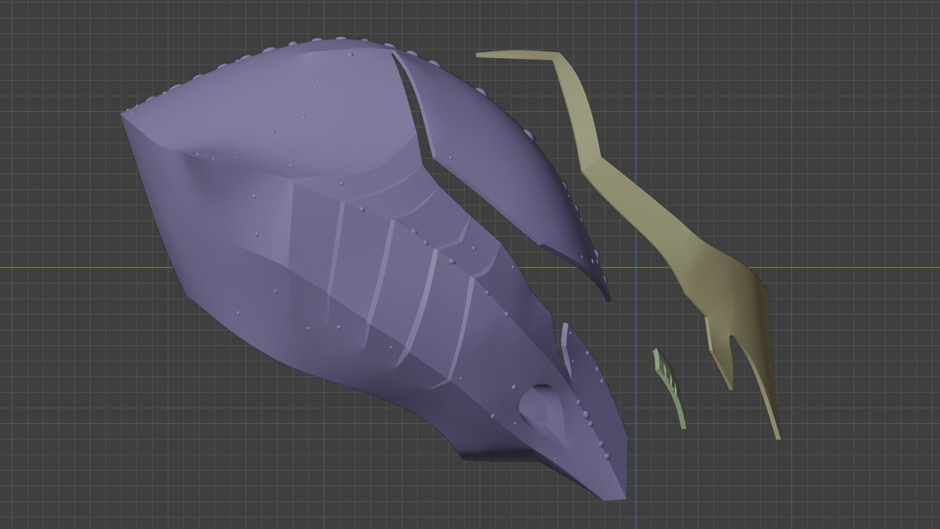 Metroid Dread Samus Aran Hyper Inspired Helmet 3D print model_6