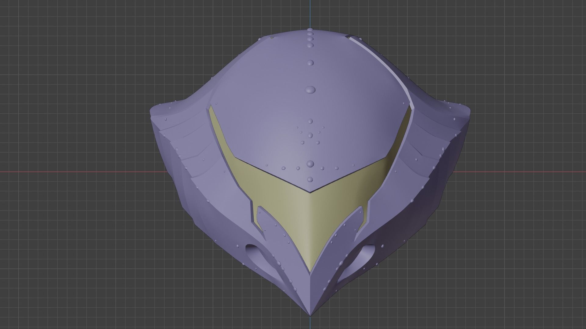 Metroid Dread Samus Aran Hyper Inspired Helmet 3D print model_3