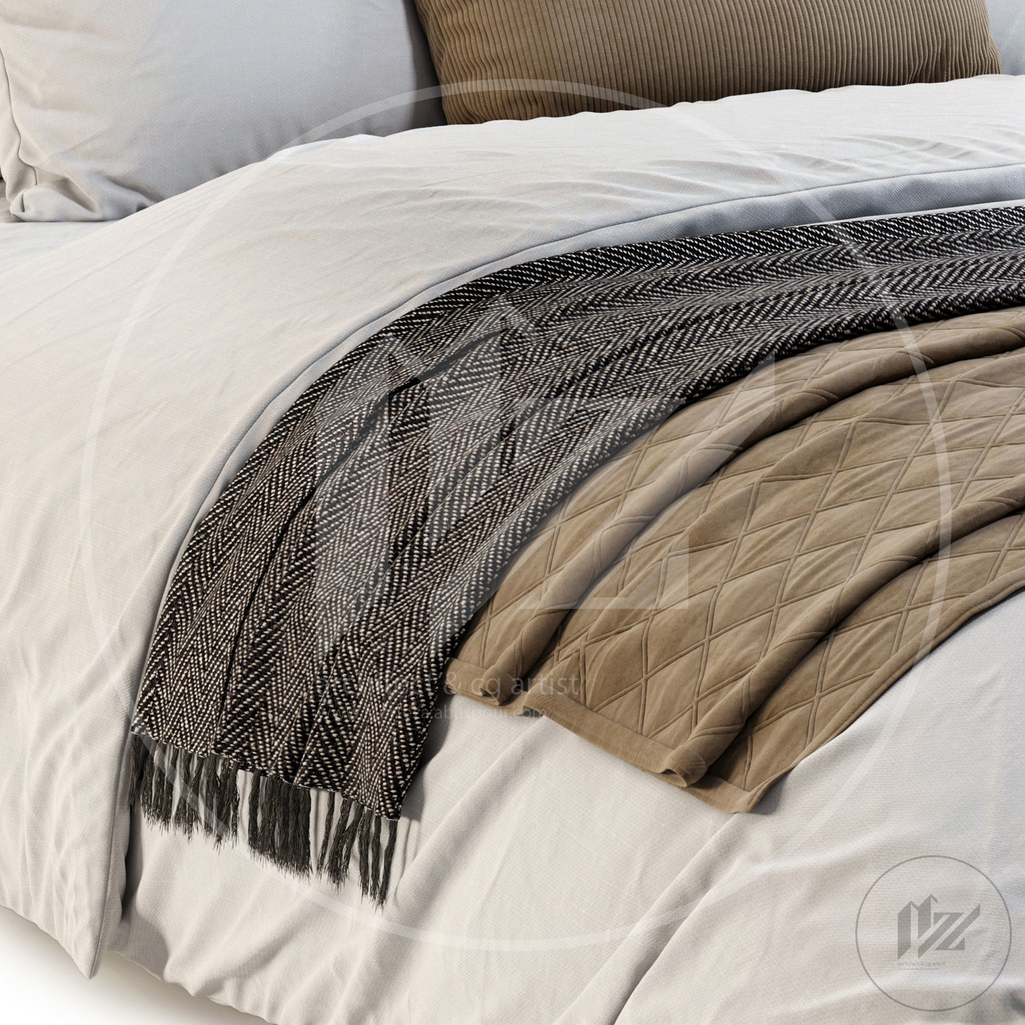 RH MODENA HORIZONTAL BED 3D model_3