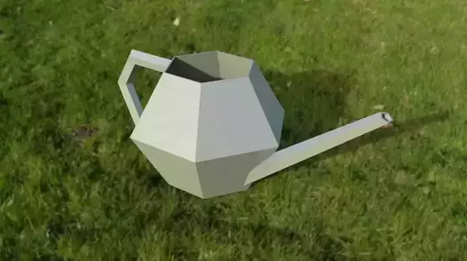 DODECAHEDRON WATERING CAN 3D print model