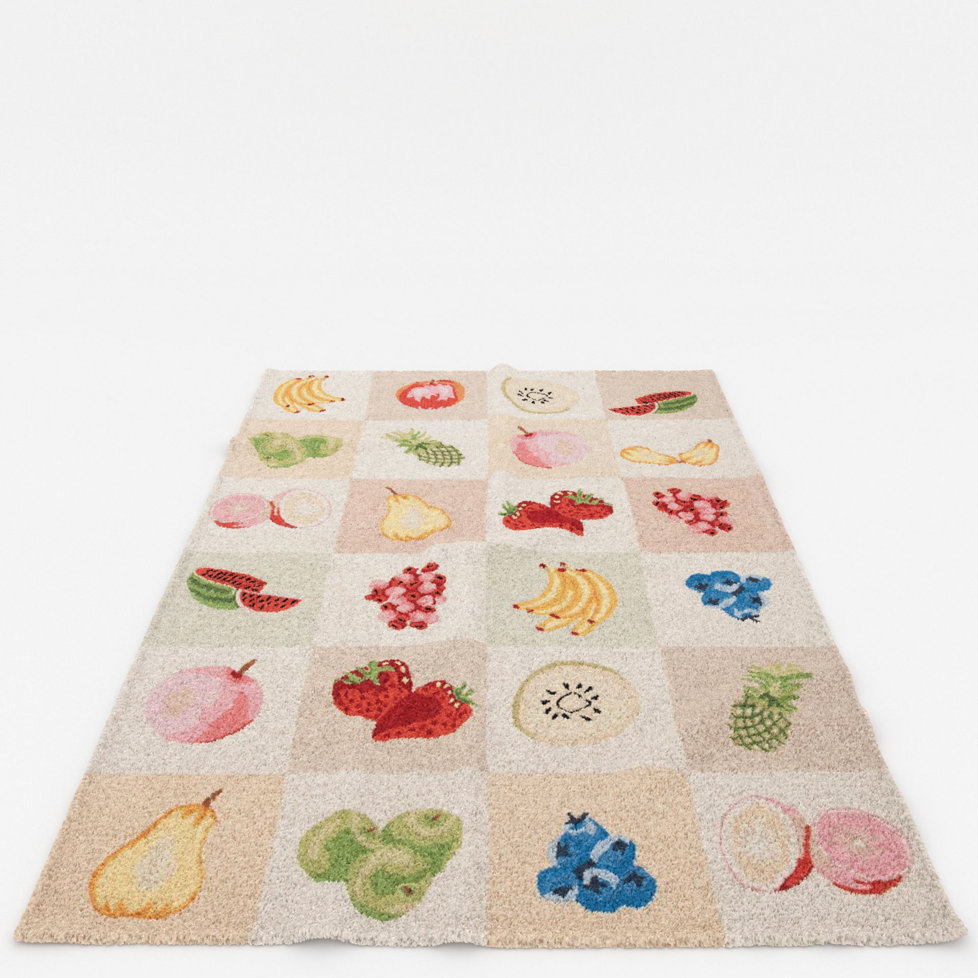 Rugs No 524 Low-poly 3D model_6