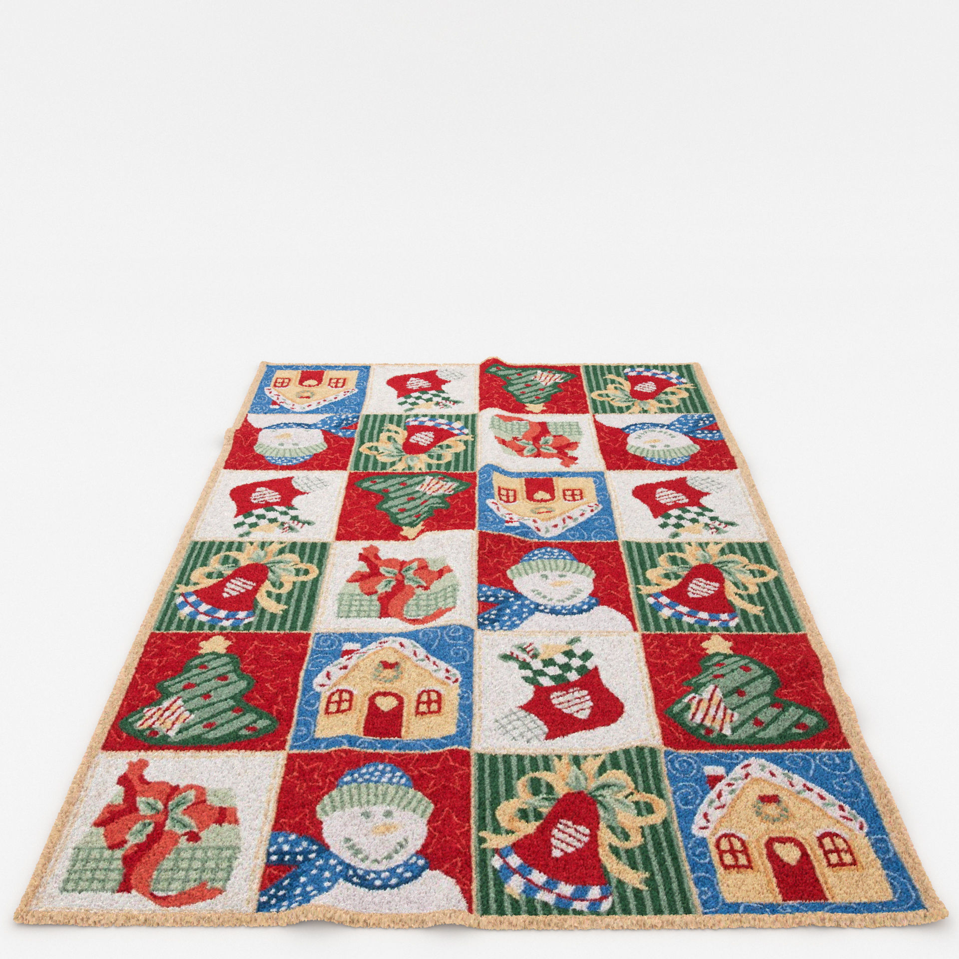 Rugs No 524 Low-poly 3D model_4