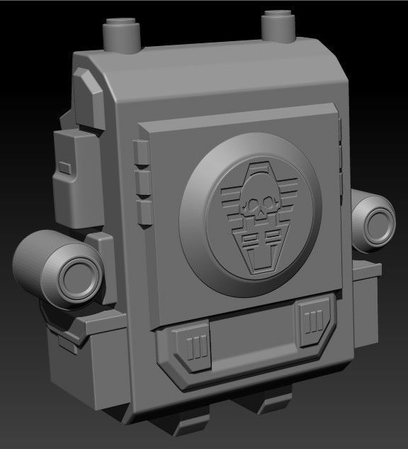 Clone Force Wrekcer One12 Scale Armor STL 3D print model_3