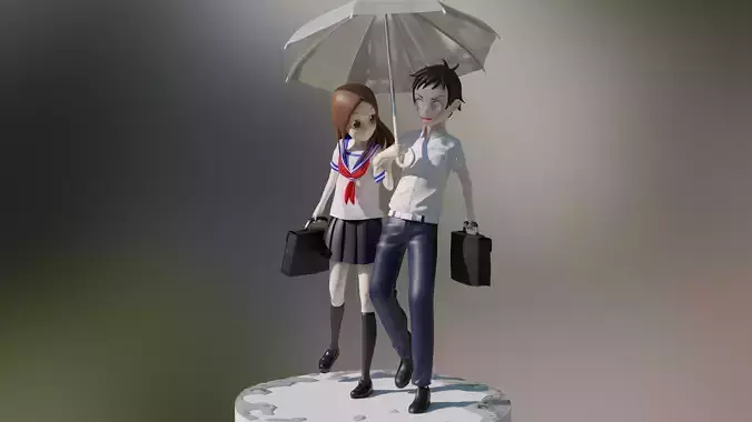 Karakai Jouzu no Takagi san 3D printing model