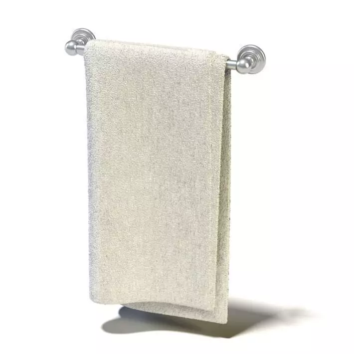 Towel Rack 3D model_0