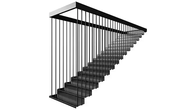 Sheet Metal Staircase