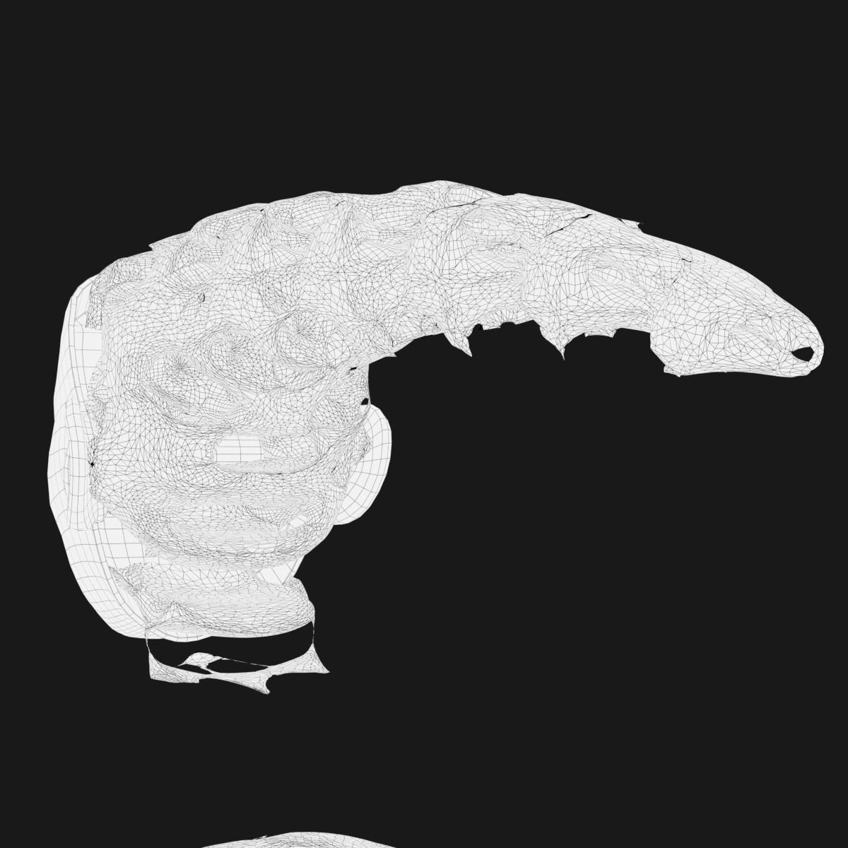 Gyroid Skull 3D model_16