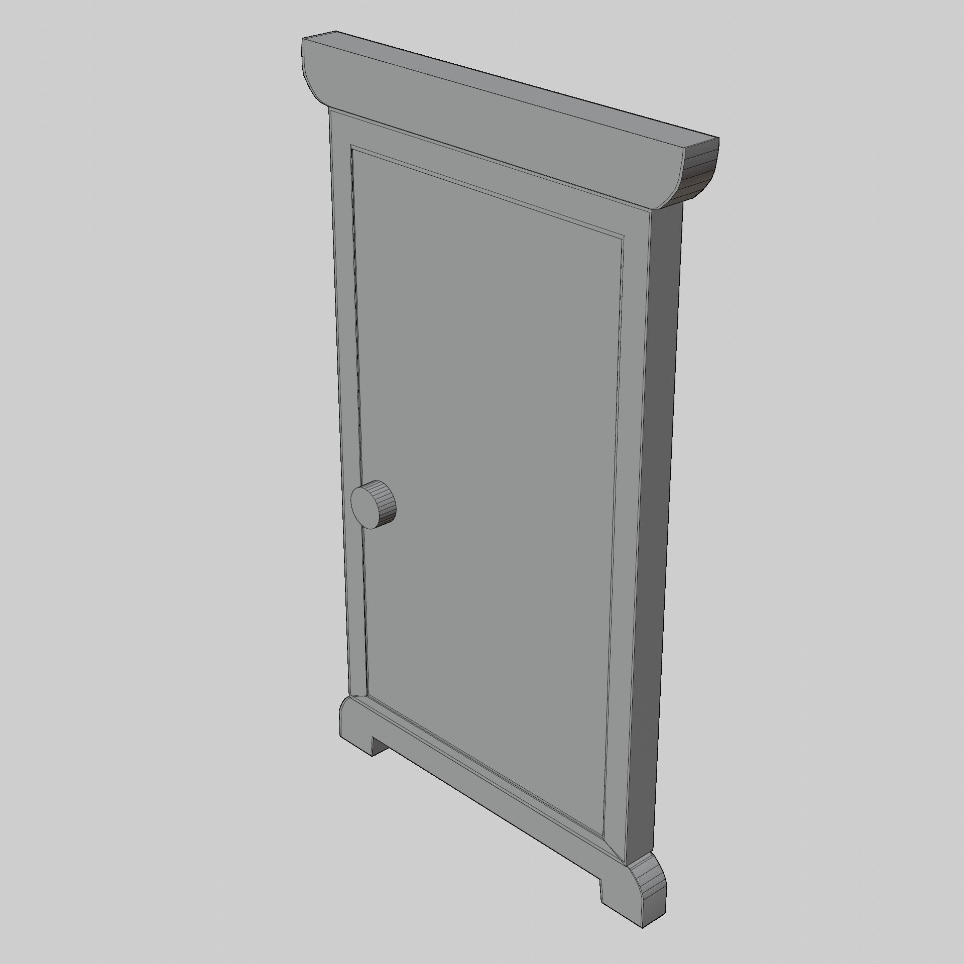 Anywhere Door and Bamboo Copter Low-poly 3D model_6