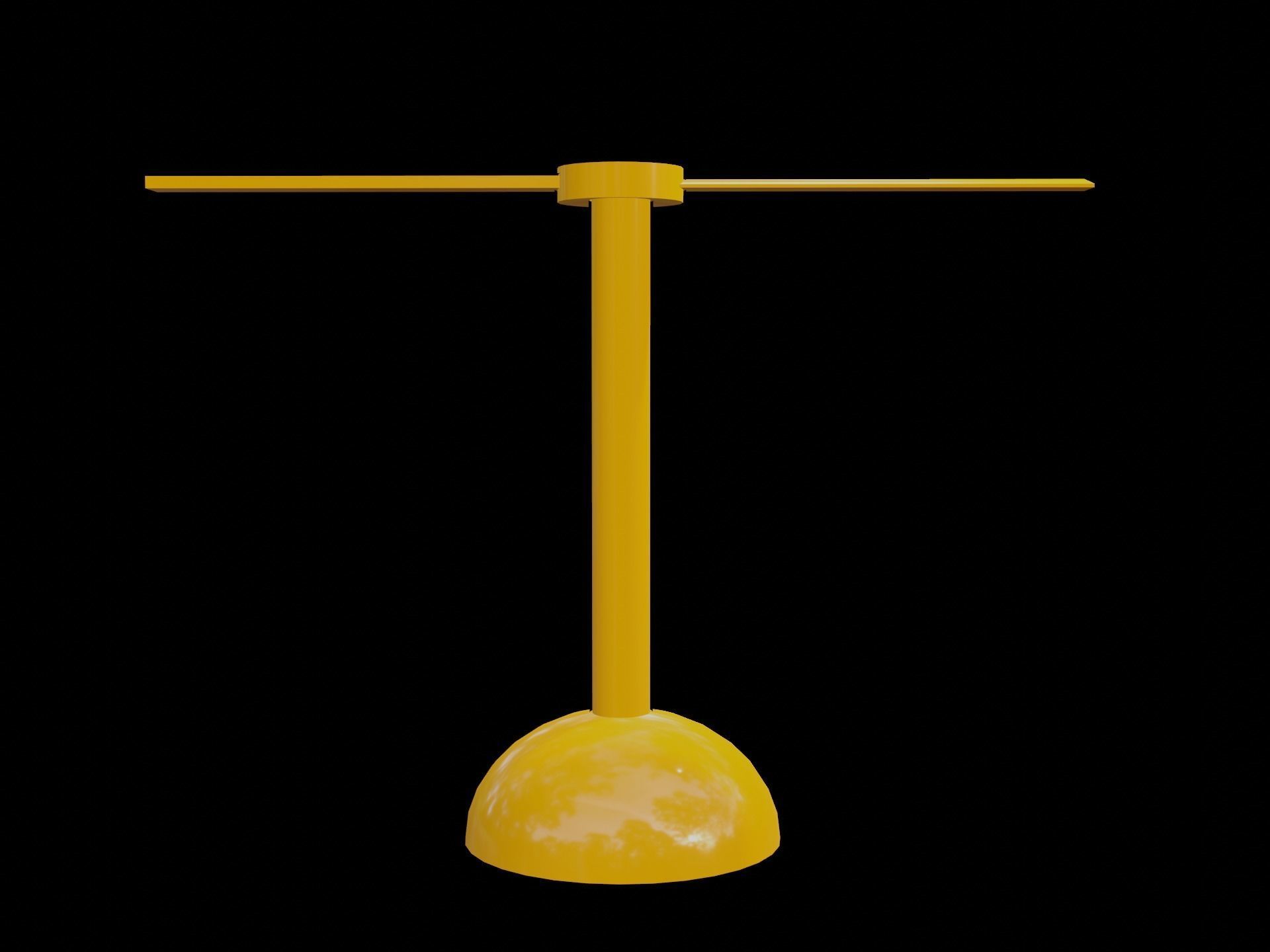 Anywhere Door and Bamboo Copter Low-poly 3D model_10