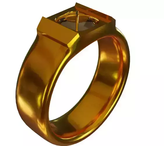 custom ring Free 3D print model