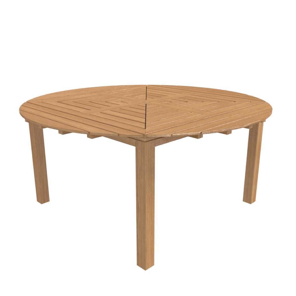 Country Casual Teak Snowdon Accessible extension table 3D model_5