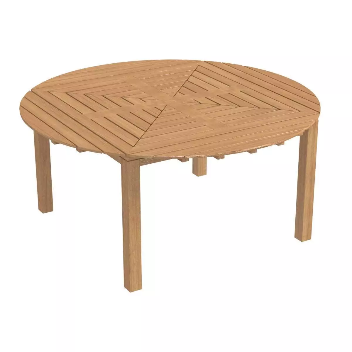 Country Casual Teak Snowdon Accessible extension table 3D model_0