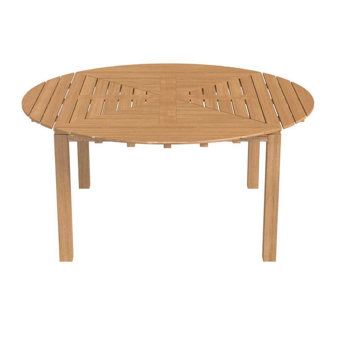 Country Casual Teak Snowdon Accessible extension table 3D model_1