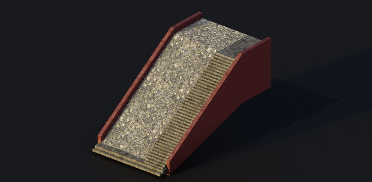 Pack City Crtoon  Low-poly 3D model_49