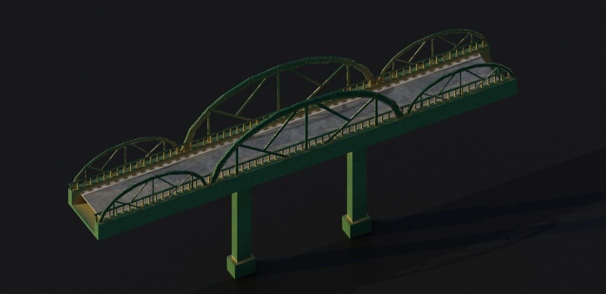 Pack City Crtoon  Low-poly 3D model_45