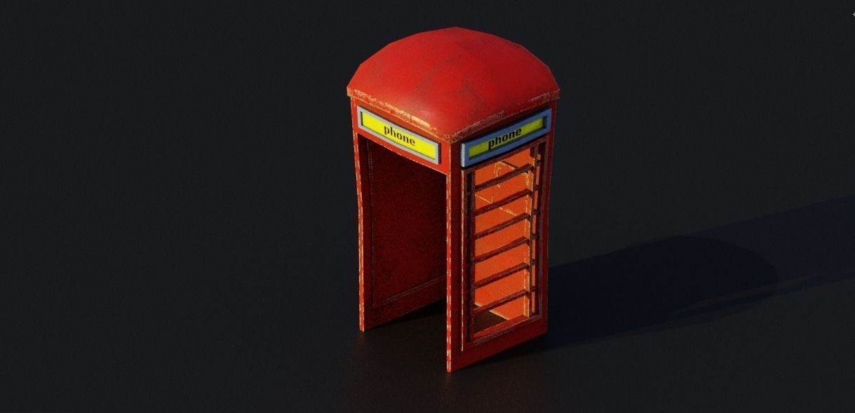 Pack City Crtoon  Low-poly 3D model_50