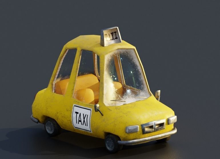 Pack City Crtoon  Low-poly 3D model_68