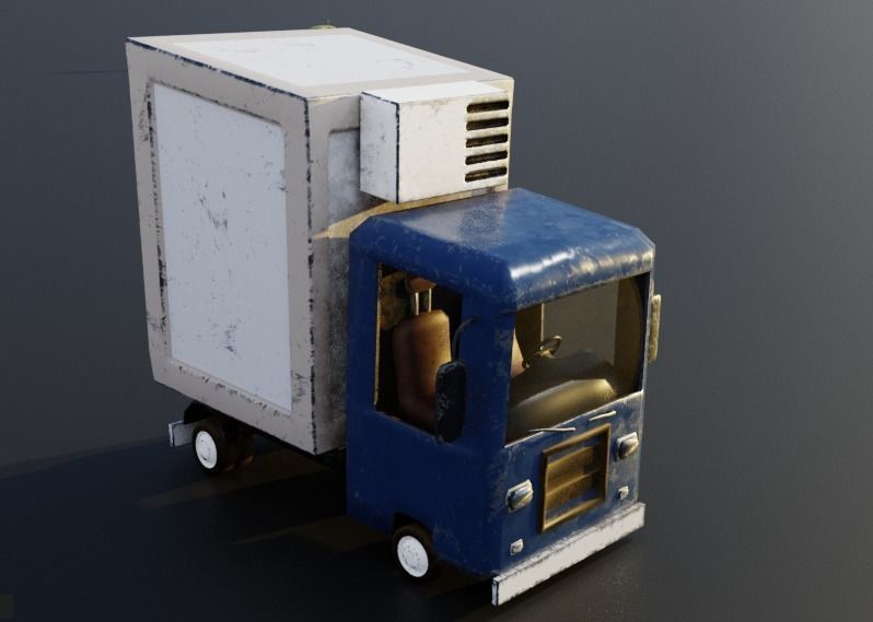 Pack City Crtoon  Low-poly 3D model_41