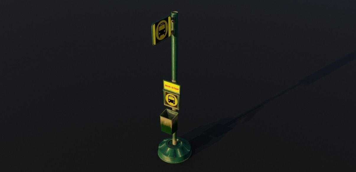 Pack City Crtoon  Low-poly 3D model_52