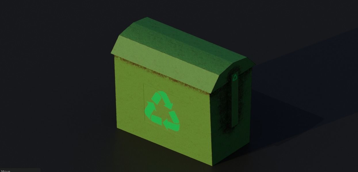 Pack City Crtoon  Low-poly 3D model_51