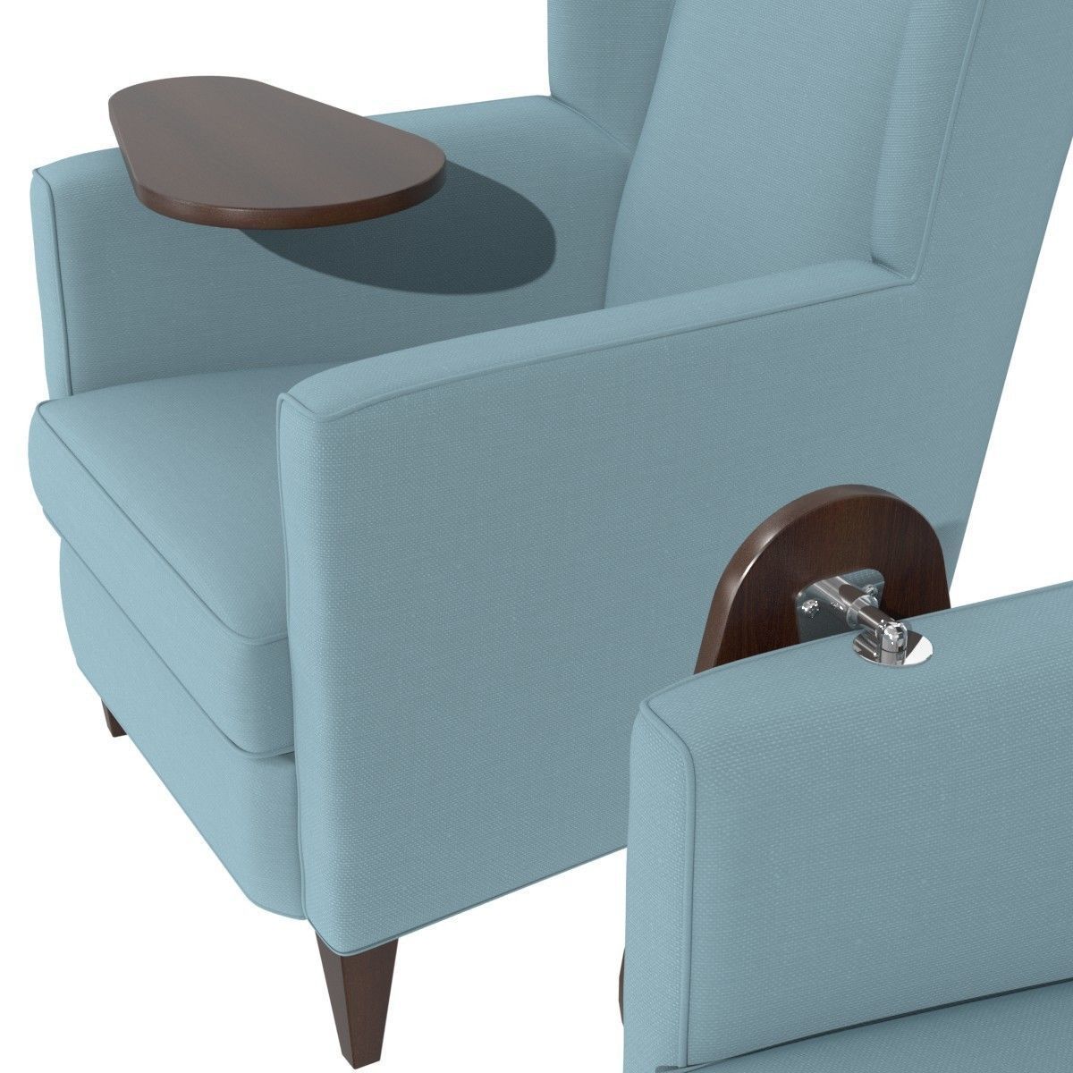 H Contract  Clifton and Emma Tablet Arm Chairs 3D model_5