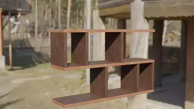 Shelf for books pack