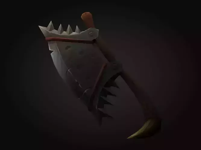 Stylized Ax Handpaint for Game