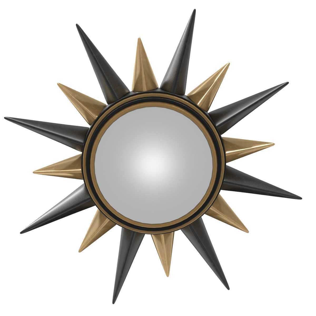 Robert Abbey Cosmos Flushmount in Deep Patina Bronze Finish   3D model_2