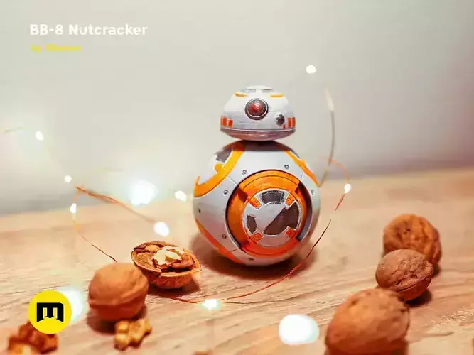 BB-8 Nutcracker 3D print model