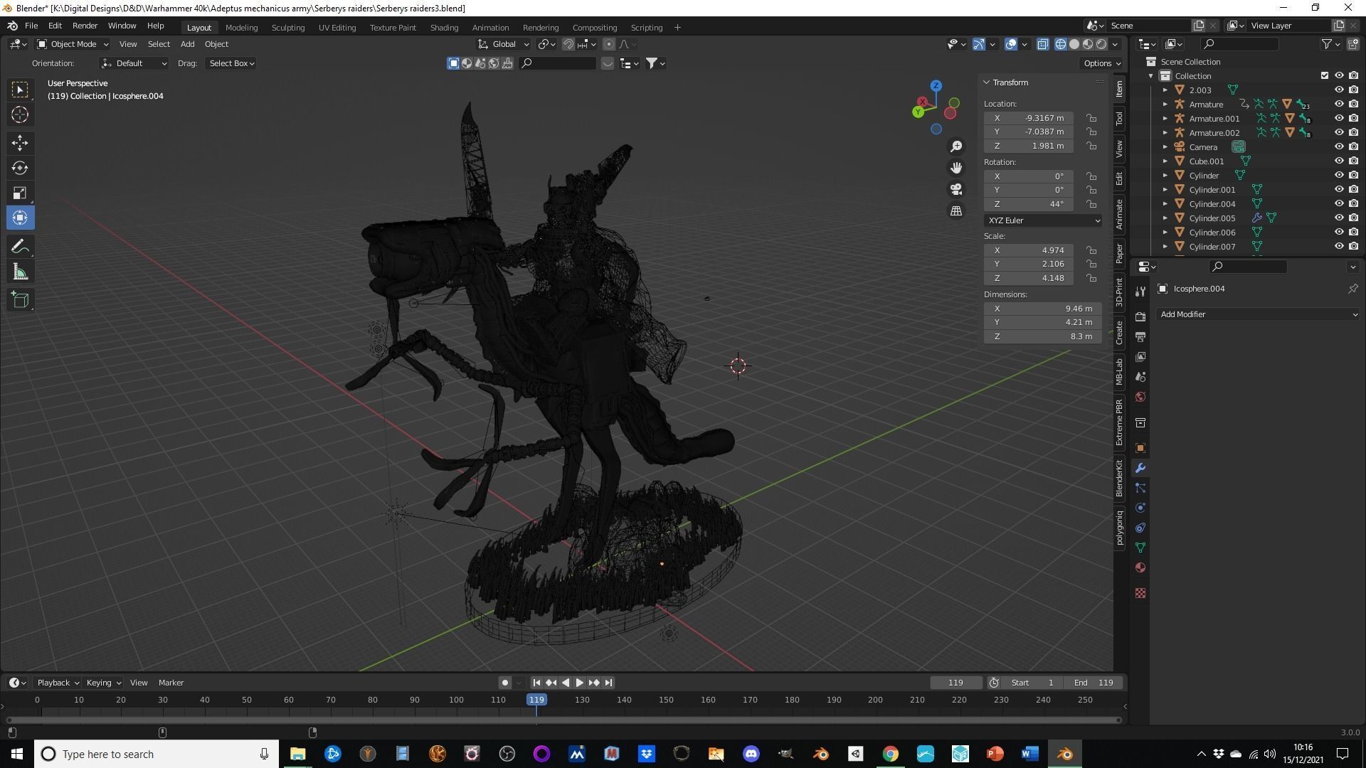 Sci-fi stalker raiders 3D print model_12