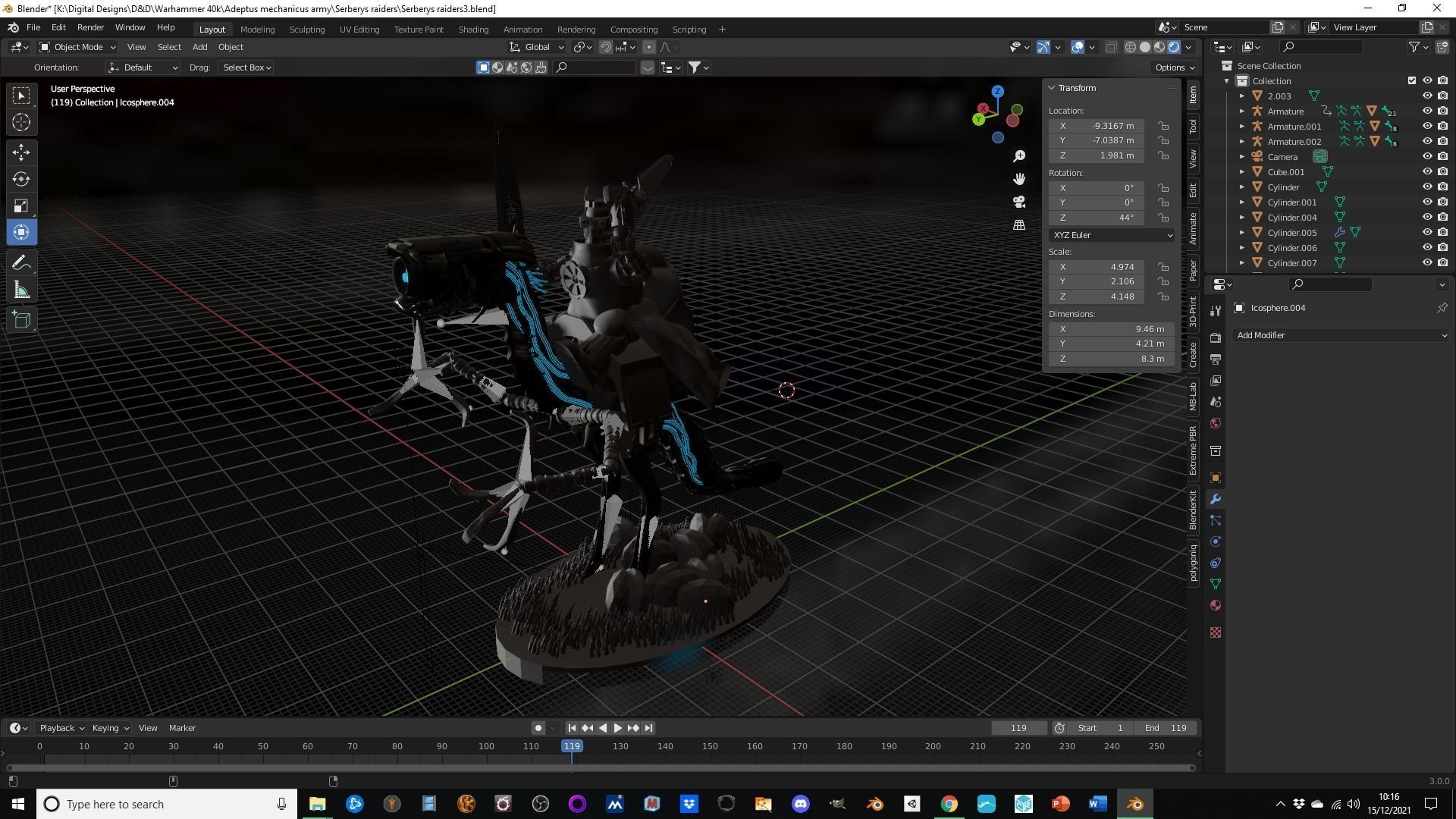 Sci-fi stalker raiders 3D print model_13