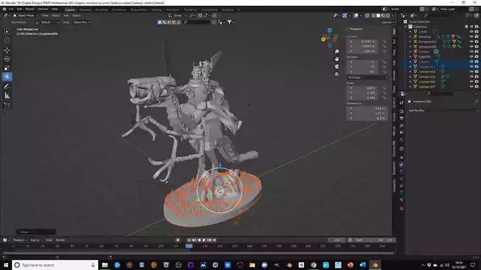 Sci-fi stalker raiders 3D print model