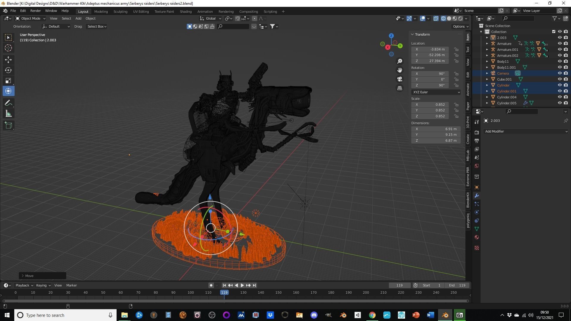 Sci-fi stalker raiders 3D print model_3