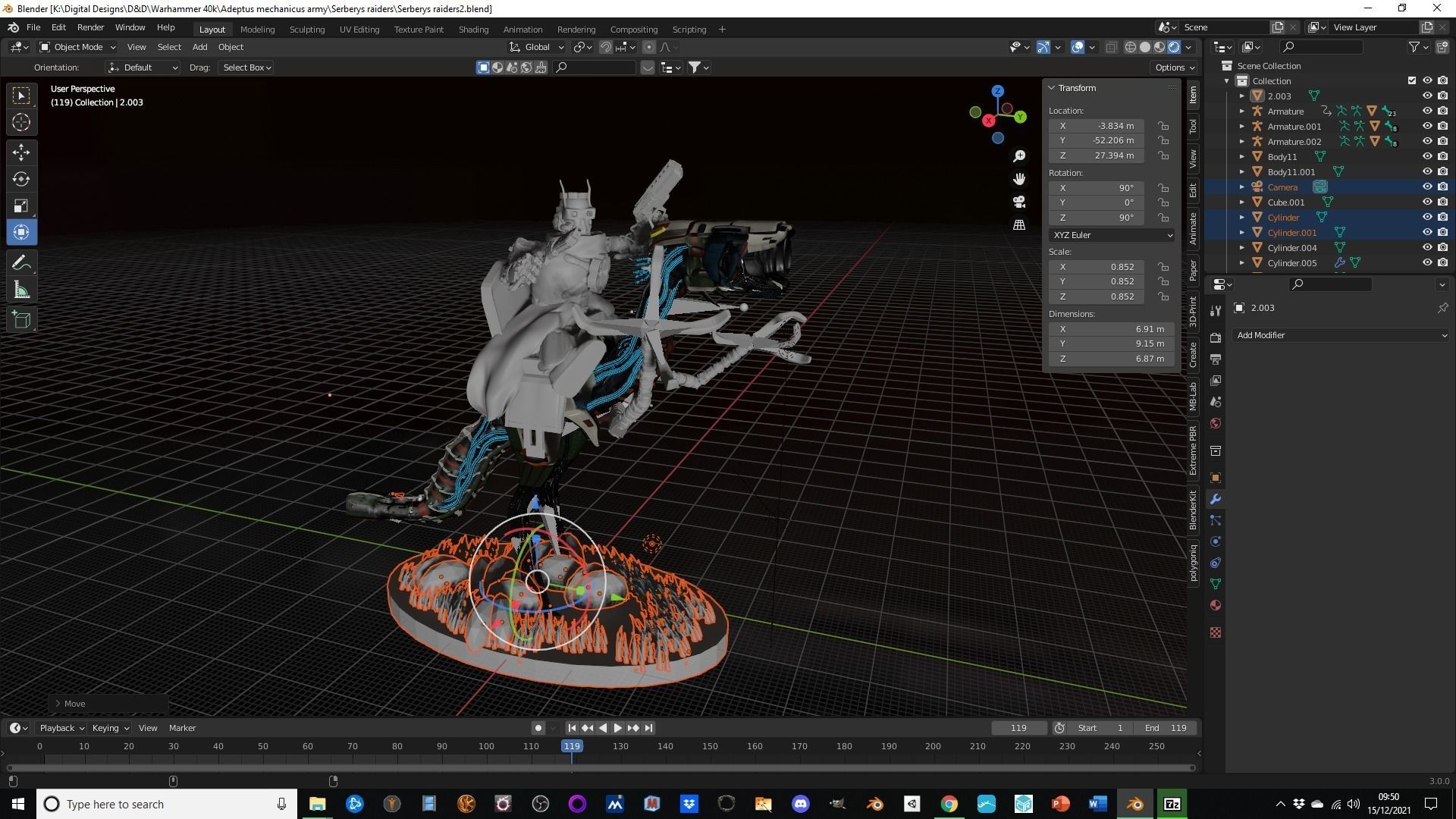 Sci-fi stalker raiders 3D print model_16