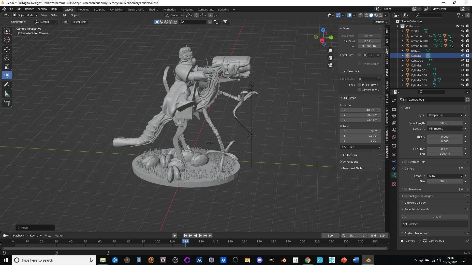 Sci-fi stalker raiders 3D print model_10