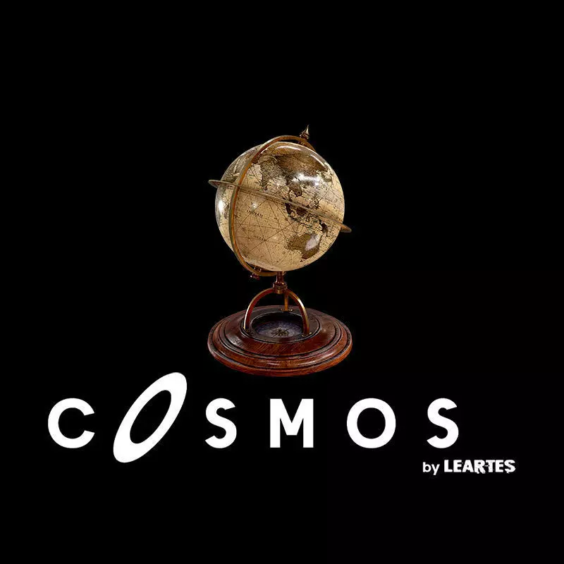 Vintage Globe Low-poly 3D model_0