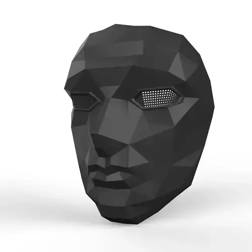 Squid Game Face Mask 3D print model