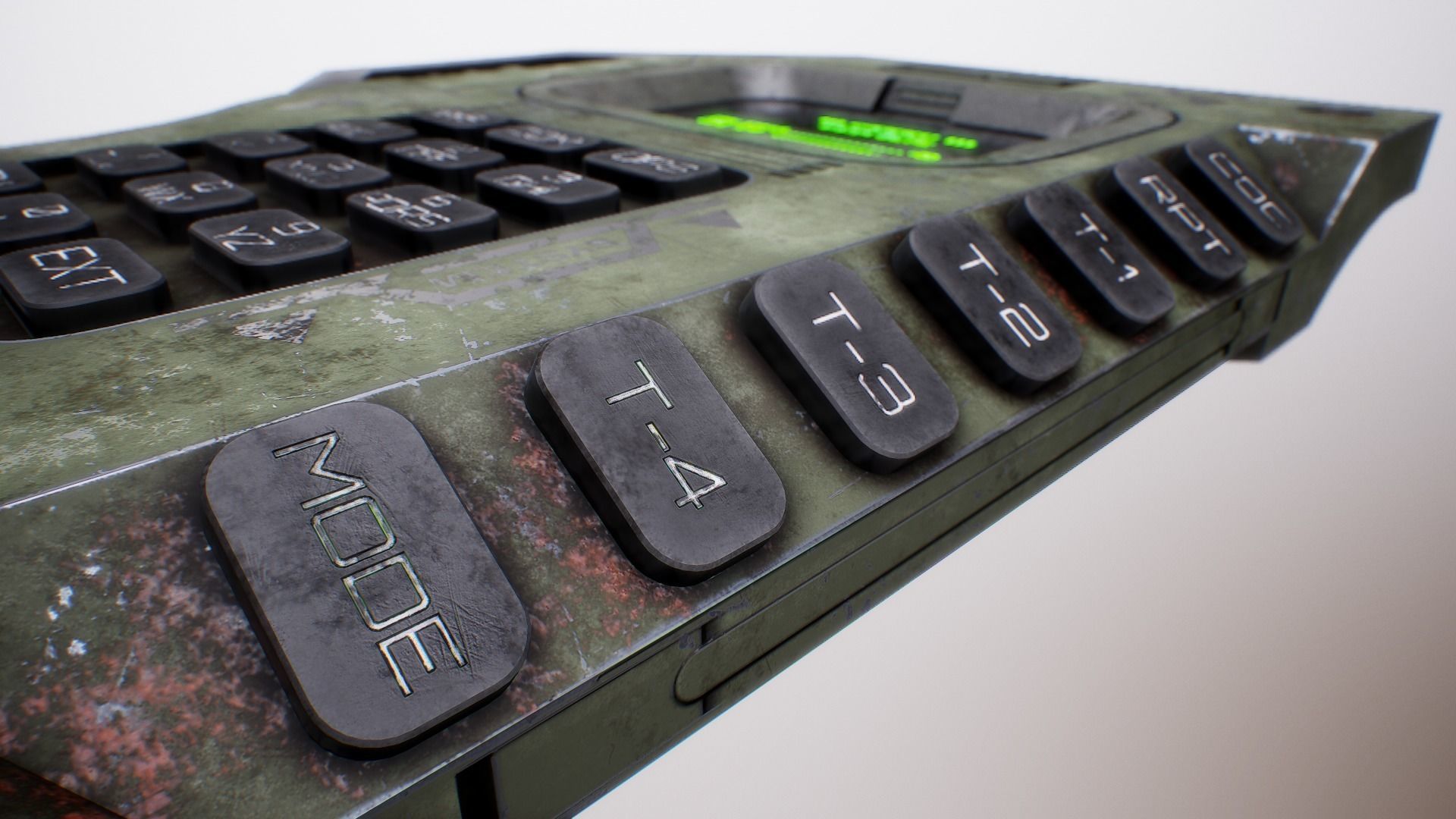 PBR Futuristic Electronic Multi-Tool Low-poly 3D model_14