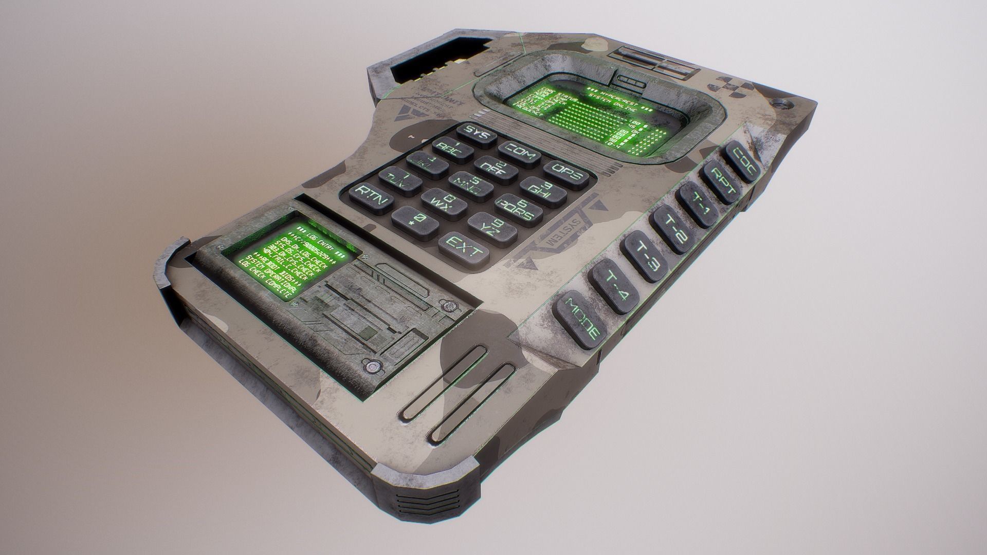 PBR Futuristic Electronic Multi-Tool Low-poly 3D model_22