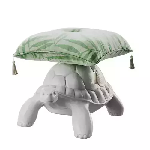 TURTLE CARRY POUF by QEEBOO 3D model TURTLE CARRY POUF by QEEBOO 3D model