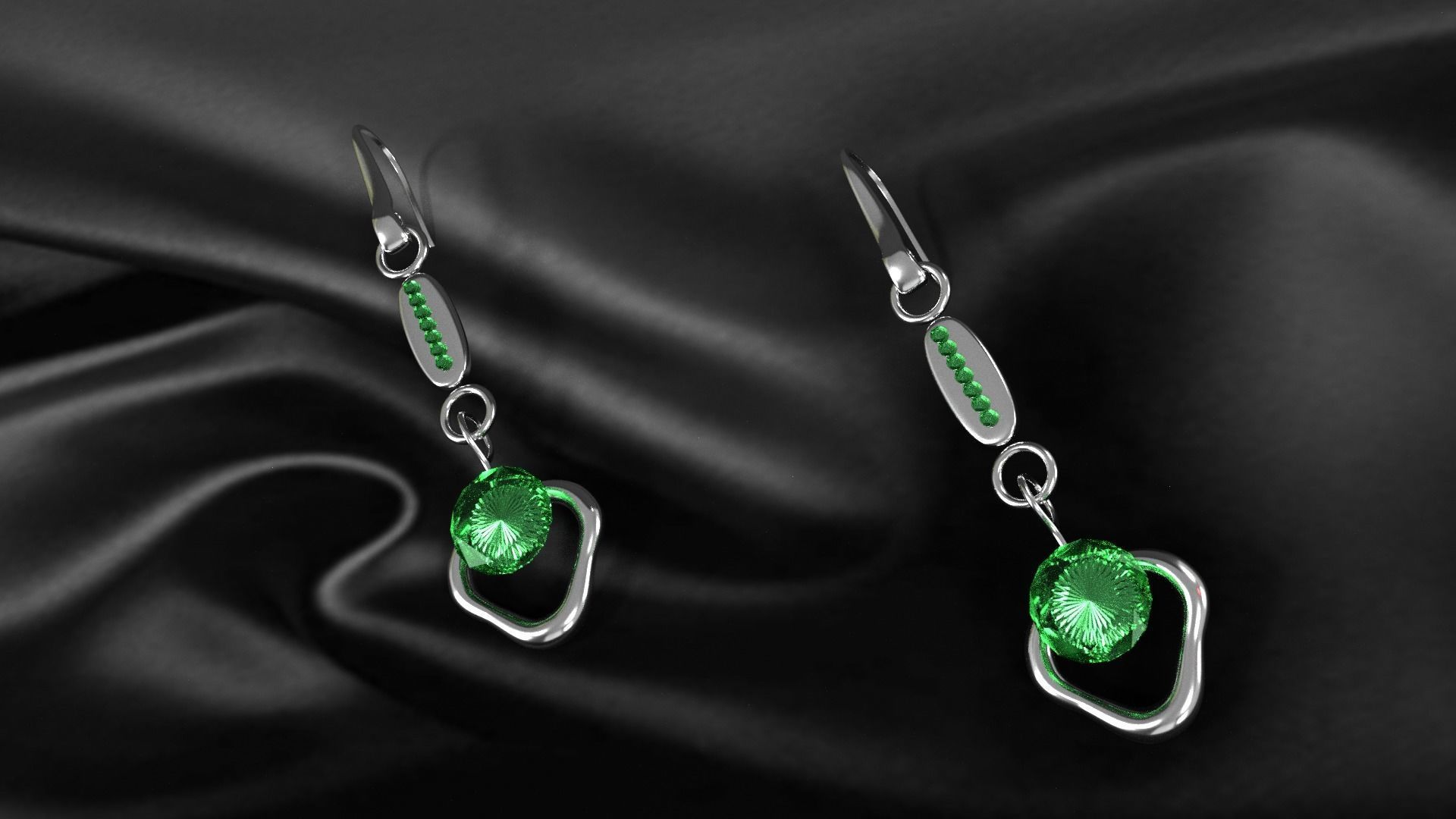 earrings 007 3D model_1