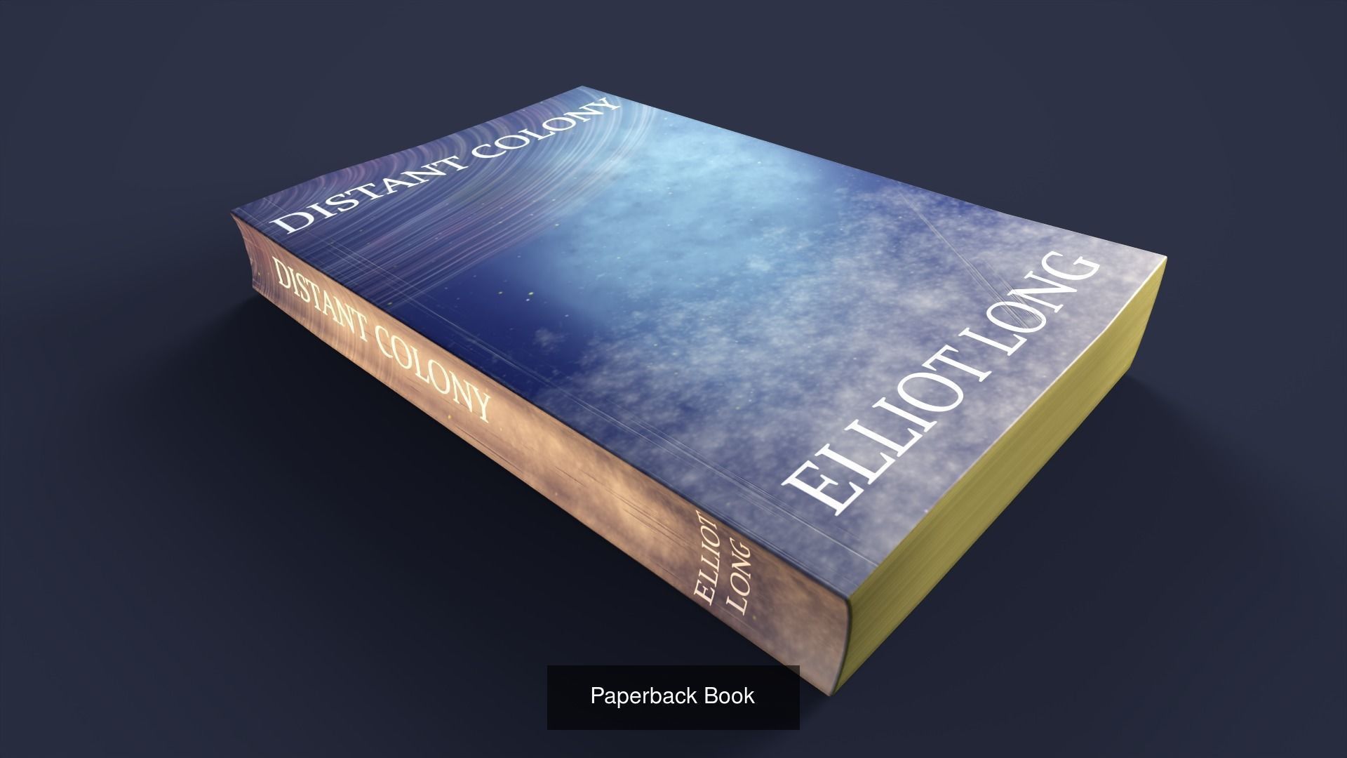 Books and Bookshelf Game props 3D Model Collection_5