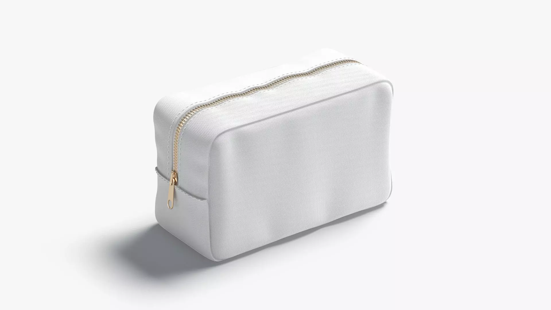 Cosmetic Bag Low-poly 3D model_0