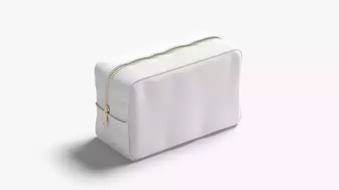 Cosmetic Bag Low-poly 3D model