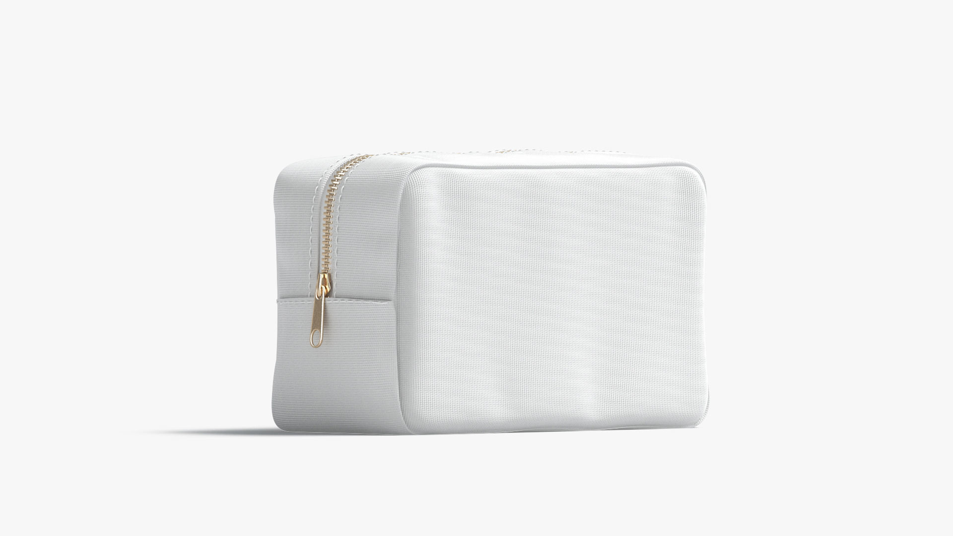 Cosmetic Bag Low-poly 3D model_3