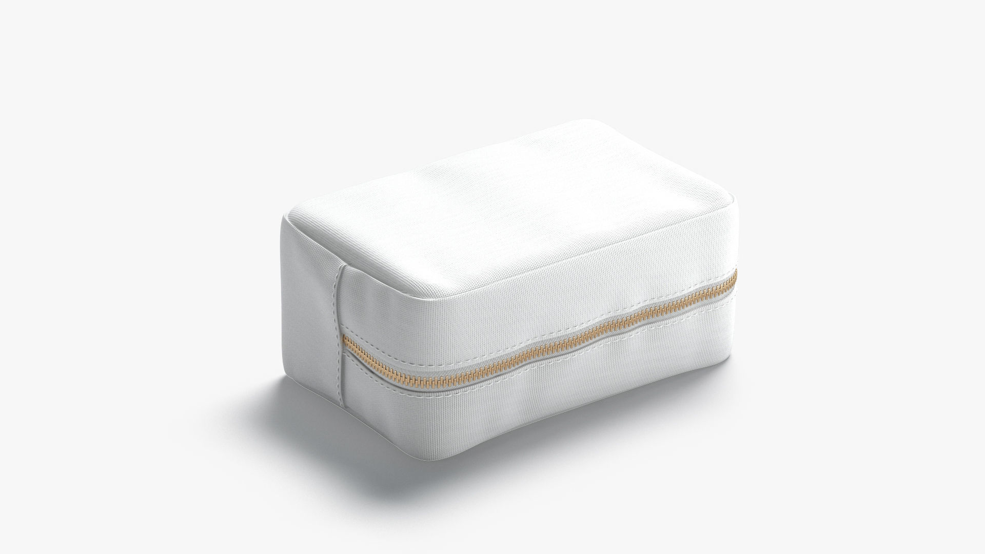 Cosmetic Bag Low-poly 3D model_5