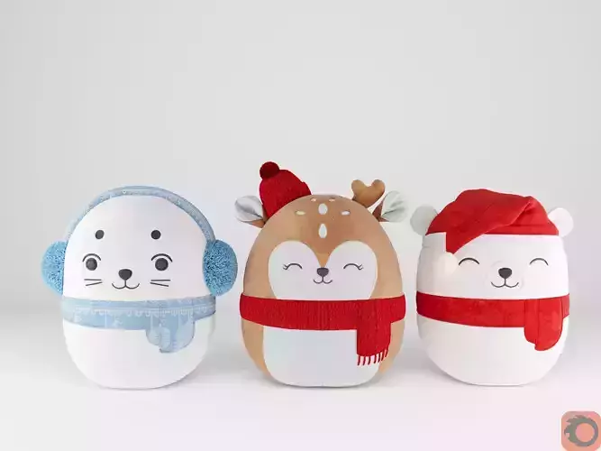 Winter Holidays  Plush Toys