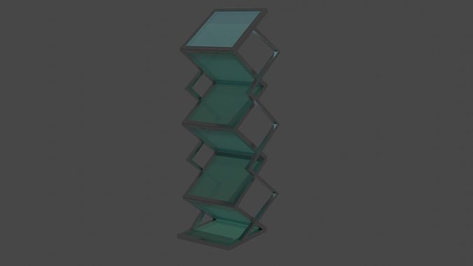 Stojak na ulotki  Free 3D model