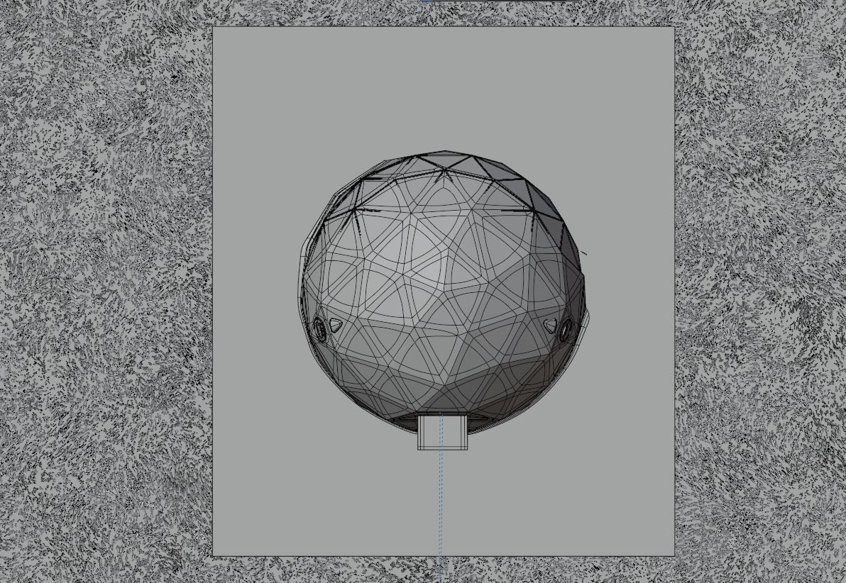 Geodesic dome 3D model_11